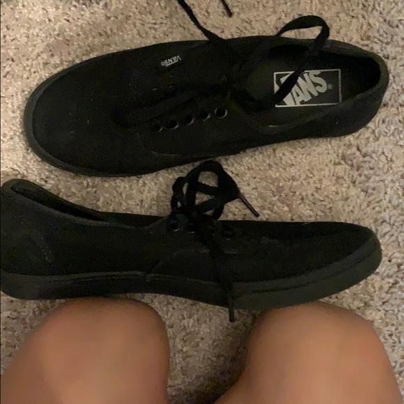 Vans Shoes - black vans
